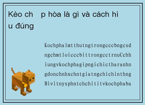Kèo chấp hòa là gì và cách hiểu đúng