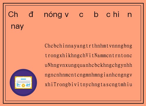 Chủ đề nóng về cờ bạc hiện nay