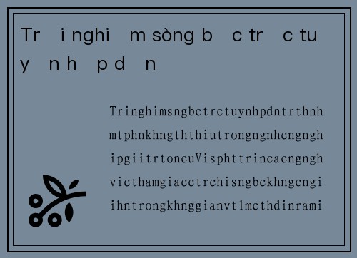 Trải nghiệm sòng bạc trực tuyến hấp dẫn