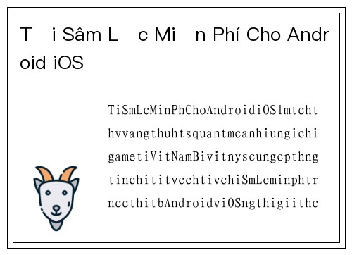 Tải Sâm Lốc Miễn Phí Cho Android iOS