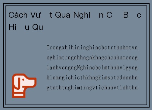 Cách Vượt Qua Nghiện Cờ Bạc Hiệu Quả