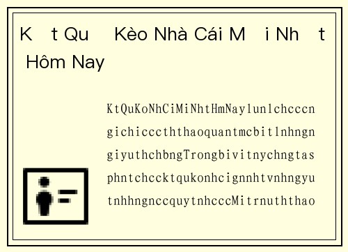 Kết Quả Kèo Nhà Cái Mới Nhất Hôm Nay
