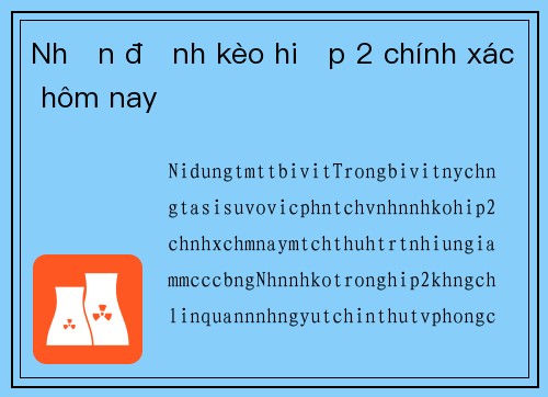 Nhận định kèo hiệp 2 chính xác hôm nay