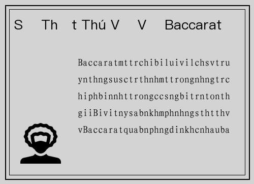 Sự Thật Thú Vị Về Baccarat