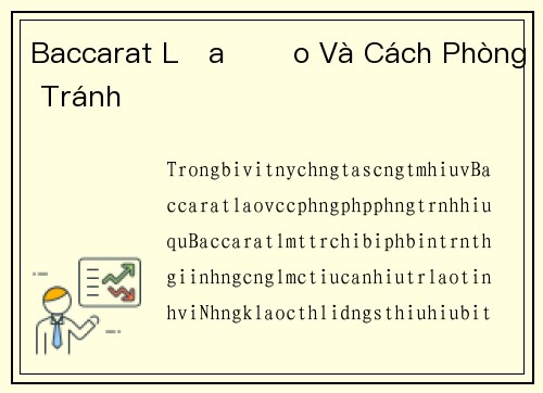 Baccarat Lừa Đảo Và Cách Phòng Tránh
