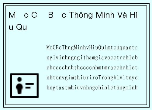 Mẹo Cờ Bạc Thông Minh Và Hiệu Quả
