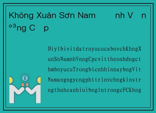 Không Xuân Sơn Nam Định Vẫn Đẳng Cấp