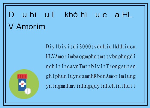 Dấu hiệu lạ khó hiểu của HLV Amorim