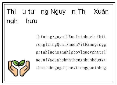 Thiếu tướng Nguyễn Thị Xuân nghỉ hưu
