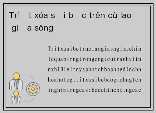 Triệt xóa sới bạc trên cù lao giữa sông